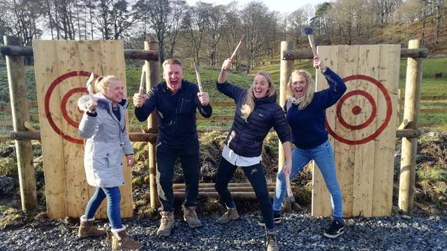 Graythwaite Archery and Axe throwing